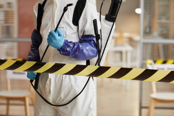 Professional Trauma Scene Cleanup technician working in Milton, MA